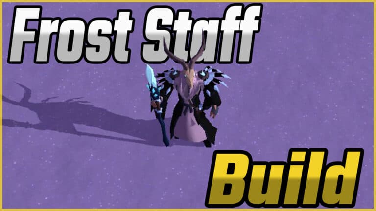 The Best 1H Frost Staff Build for Albion Online – PvP & PvE Kiting Build