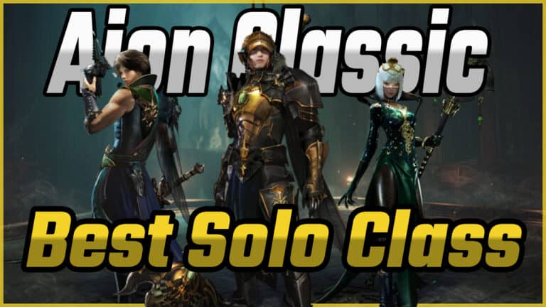 The Best Solo Classes in Aion Classic